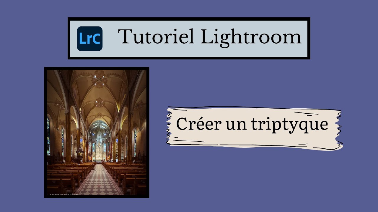 Comment créer un triptyque.
