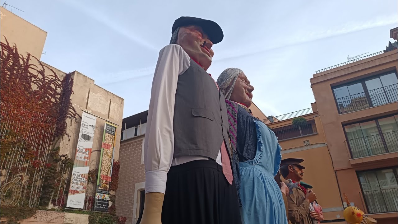 Trobada de gegants per la Marató de TV3 2025 a Mataró!