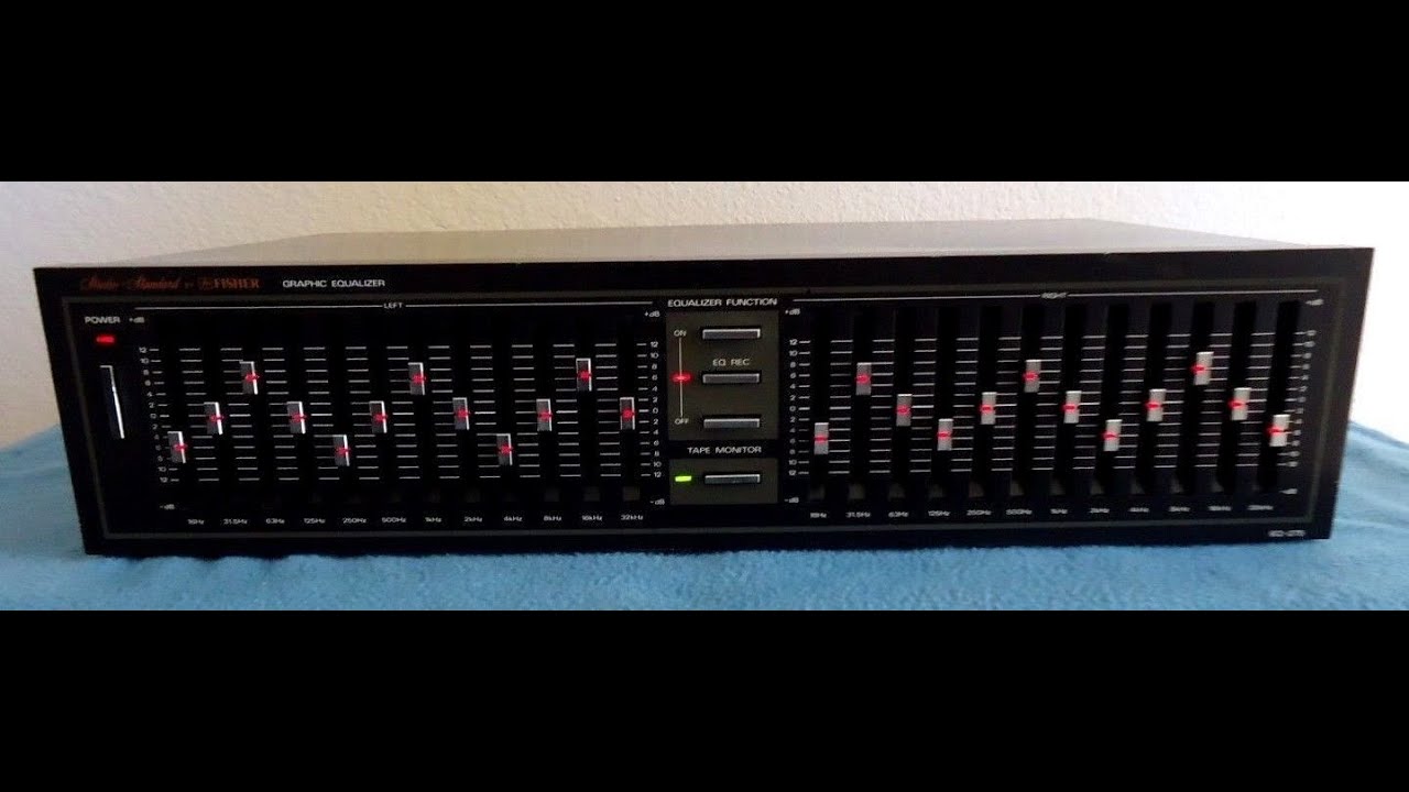 Fisher EQ-275 Equalizer, 12 Band x Channel _____ sn-27069 8340