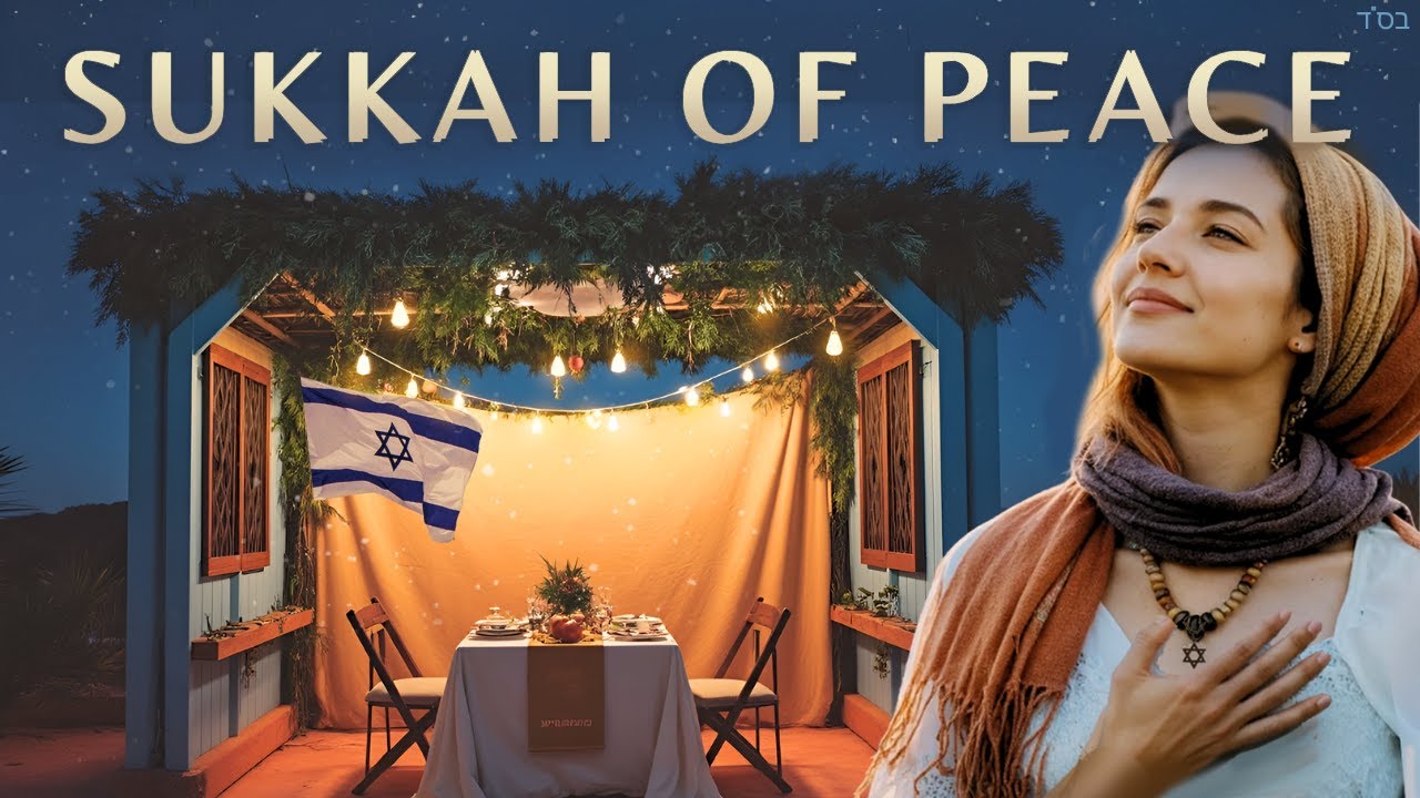 Sukkah of Peace🎵 Jewish Prayer & Sukkot Song | Feast of Tabernacles Music (English & Hebrew)
