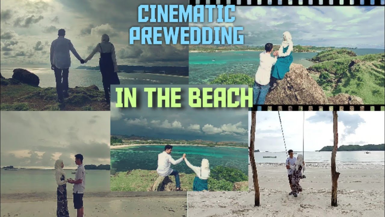 CINEMATIC PREWEDDING PANTAI || VIDEO PREWEDDING SEDERHANA TERBARU || RIDWAN & NURI