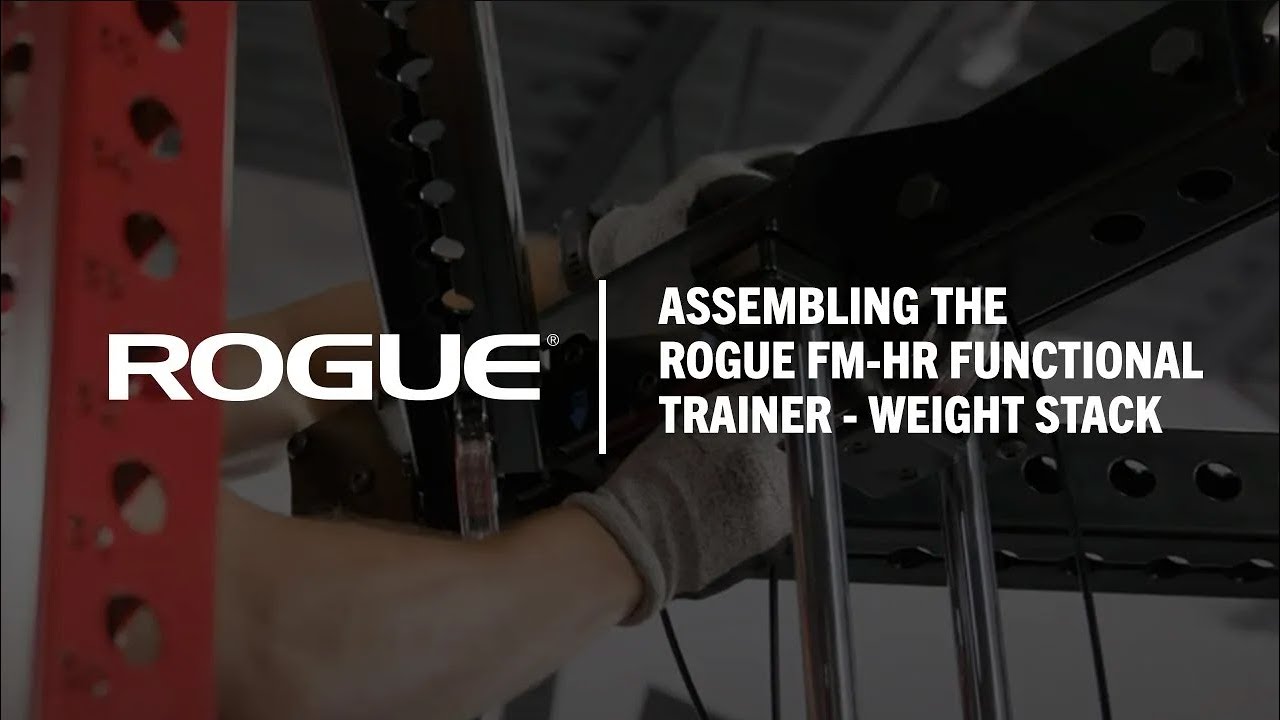 Rogue FM-HR Functional Trainer - Weight Stack | Assembly