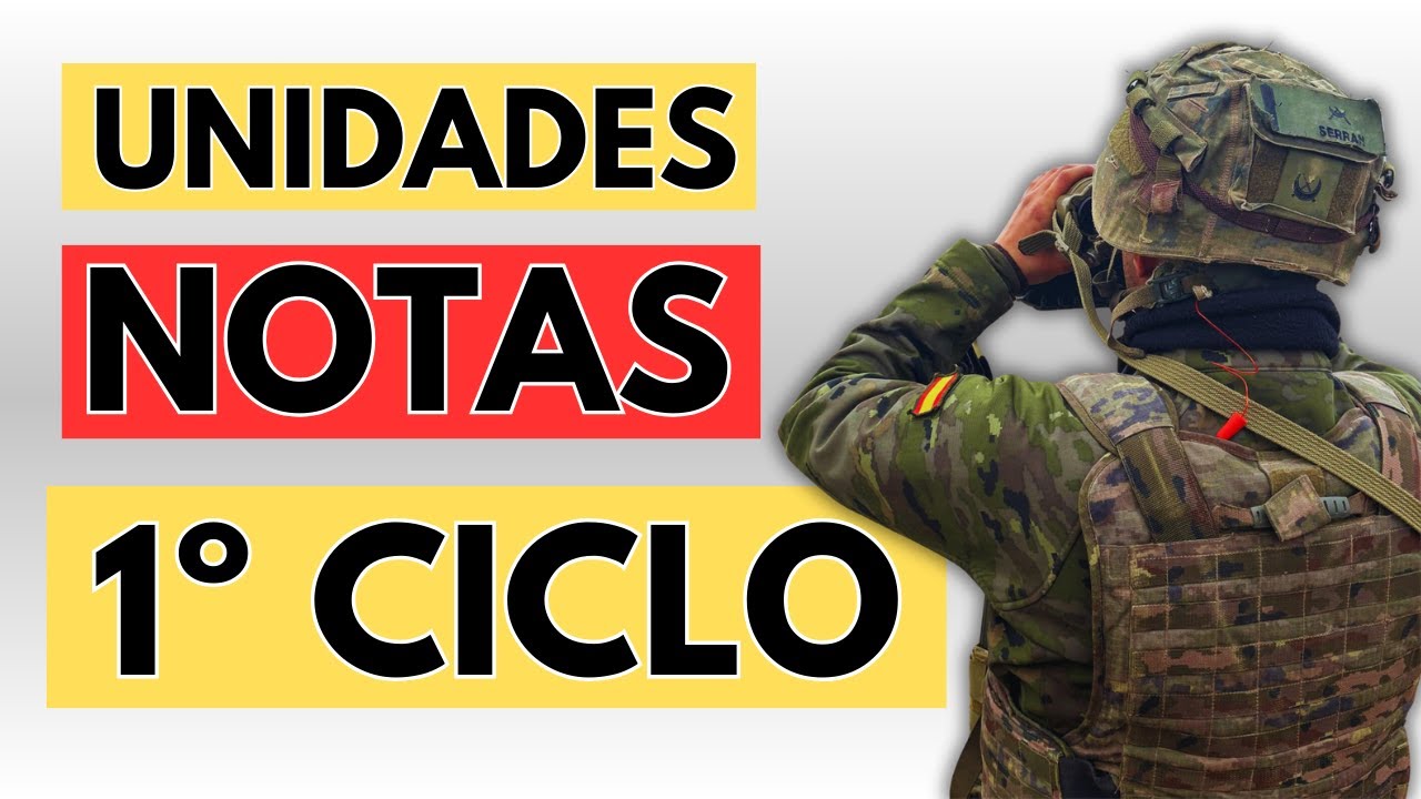 Todo sobre las UNIDADES y ESPECIALIDADES del 1º Ciclo 2025 de TROPA (Tierra, Armada y Aire) 157