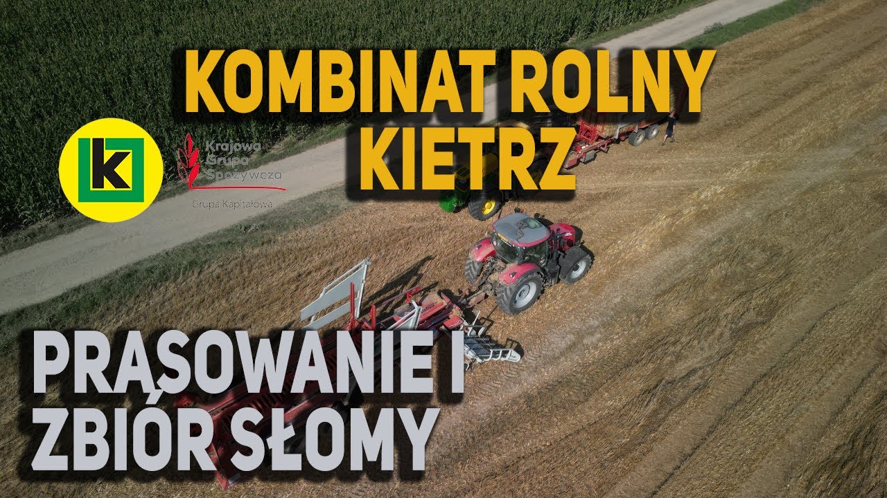 KOMBINAT ROLNY KIETRZ☆ PRASOWANIE I ZBIÓR SŁOMY🔥 |DLACZEGO DUŻA KOSTKA? 😱KRONE, ARCUSIN, ŻÓŁTY JD😱