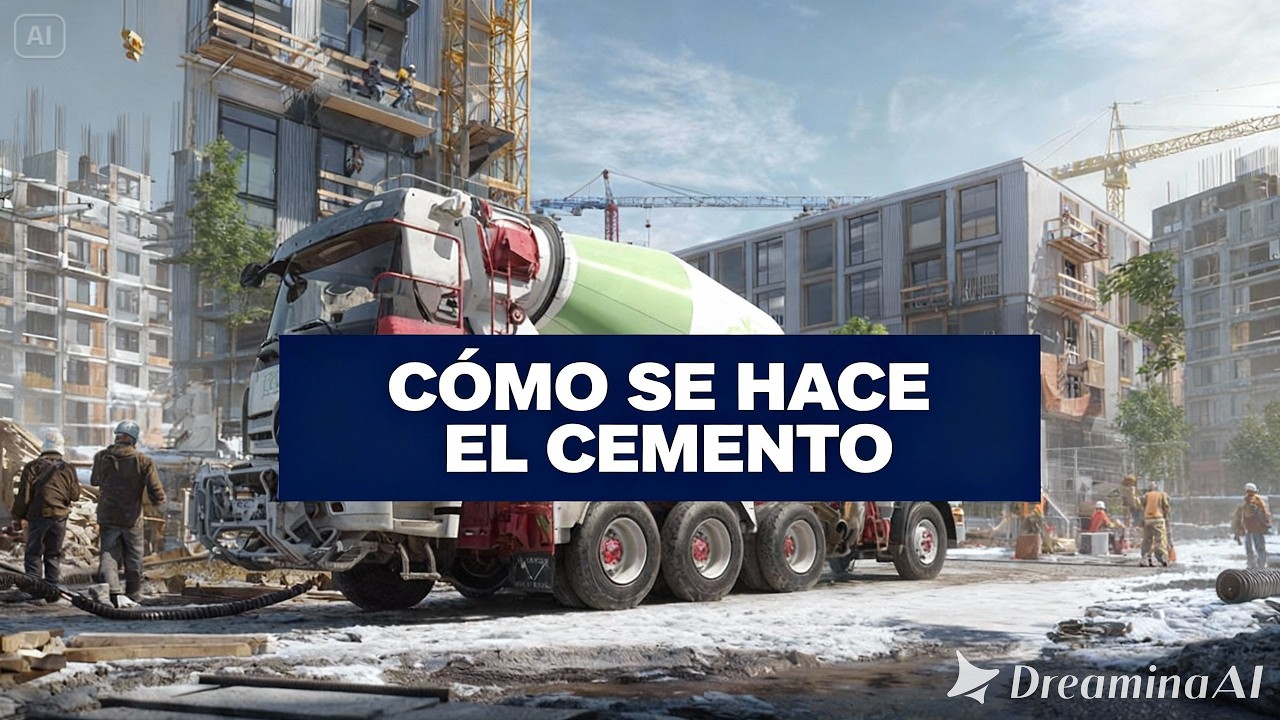 ¿Cómo se Hace el Concreto? La Ciencia y Tecnología Detrás de la Piedra Líquida