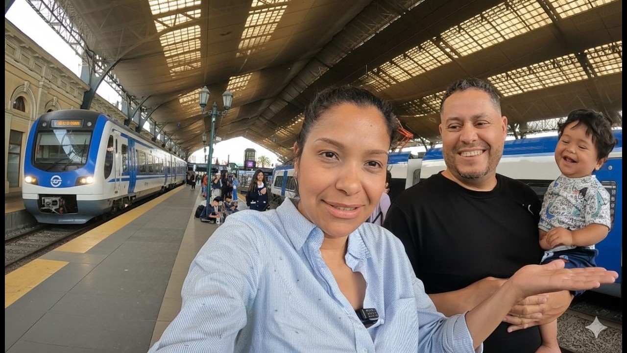 Viajamos en TREN desde Santiago 🇨🇱 | Un Paseo Familiar que NO OLVIDAREMOS 💚