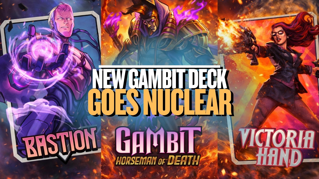 Эта НОВАЯ карта Gambit УДАЛЯЕТ доски | Marvel Snap | Deck Tech