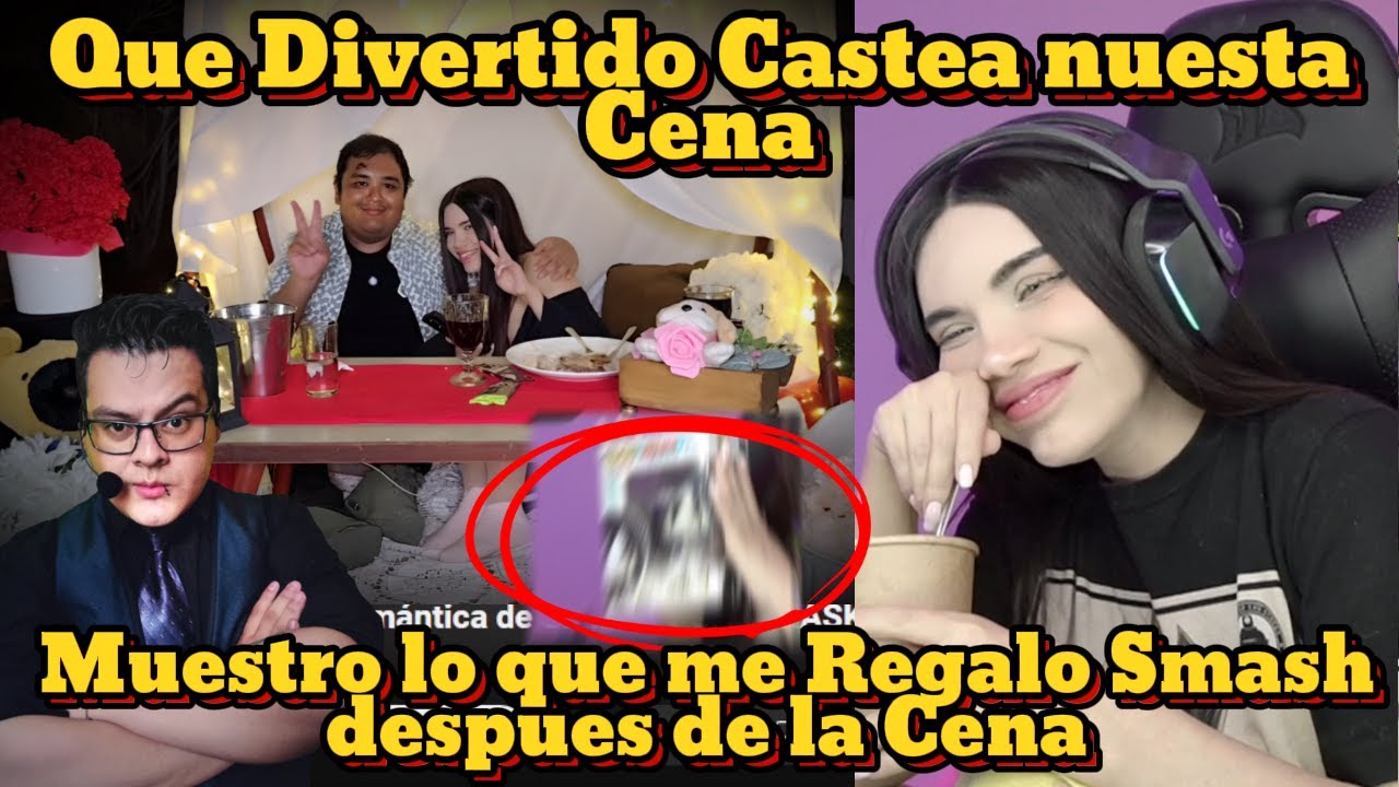 Reacciono al Casteo de Giulio ala Cena Romántica de Smash y Sandra  |  Les muestro lo que me regalo