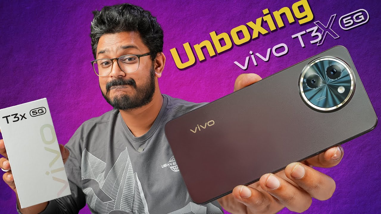 vivo T3x Unboxing in in ಕನ್ನಡ⚡Snapdragon 6 gen 1, FHD+120Hz, 50MP Camera, 8MP Selfie, 6000mAh+44W
