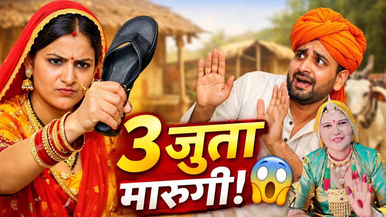 तीन जूता मारूंगी फिर खाना खाऊंगी 😱 | जाट परिवार की अनोखी शर्त | Marwadi Rajasthani Kahani 