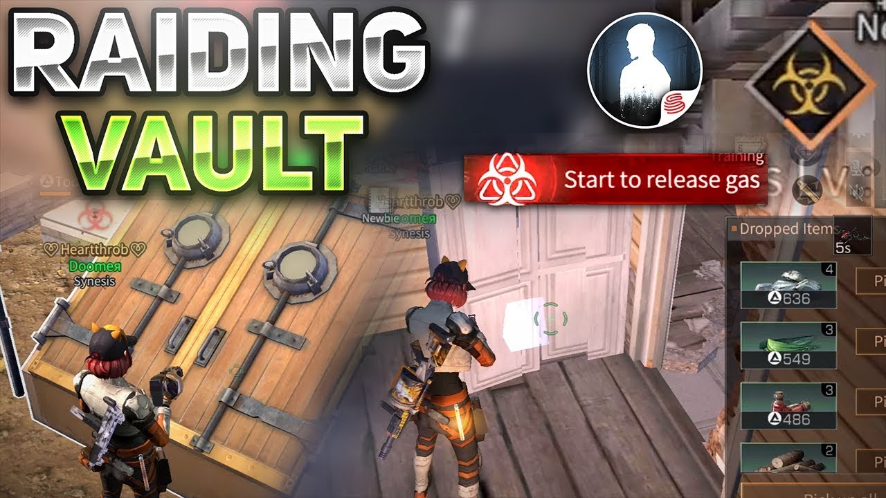 RAIDING A VAULT! NEW BASEMENT UPDATE! - LifeAfter