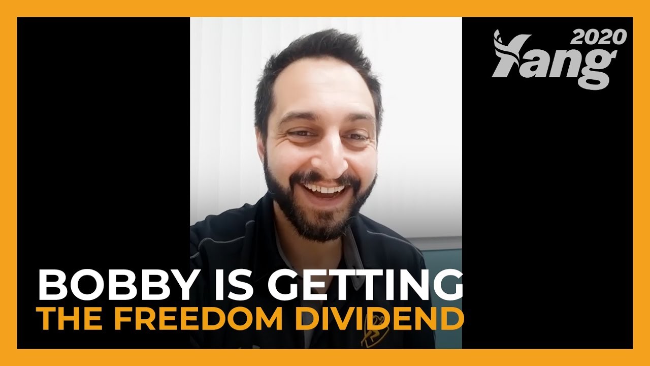 Freedom Dividend Giveaway | Bobby