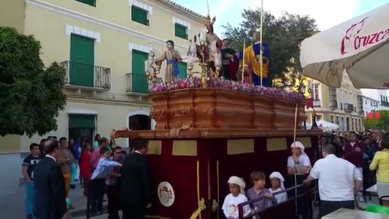 Borriquita Badolatosa 2015 en carrera oficial. parte 1