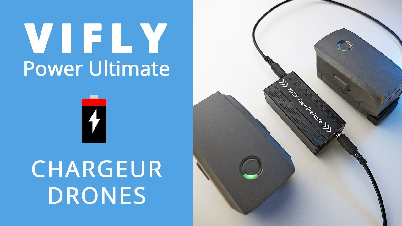 CHARGEUR UNIVERSEL pour DRONE : VIFLY Power ultimate