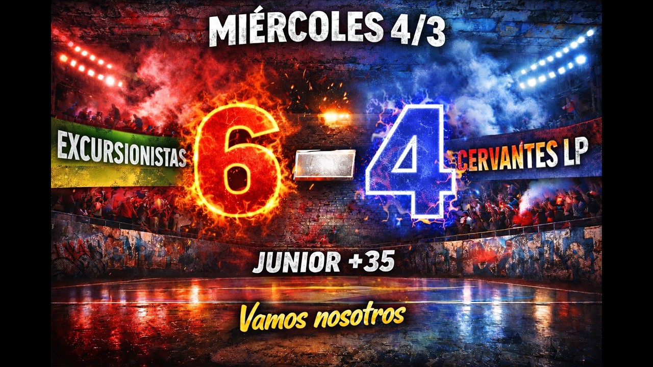 +35 VS Excursionistas 1er tiempo