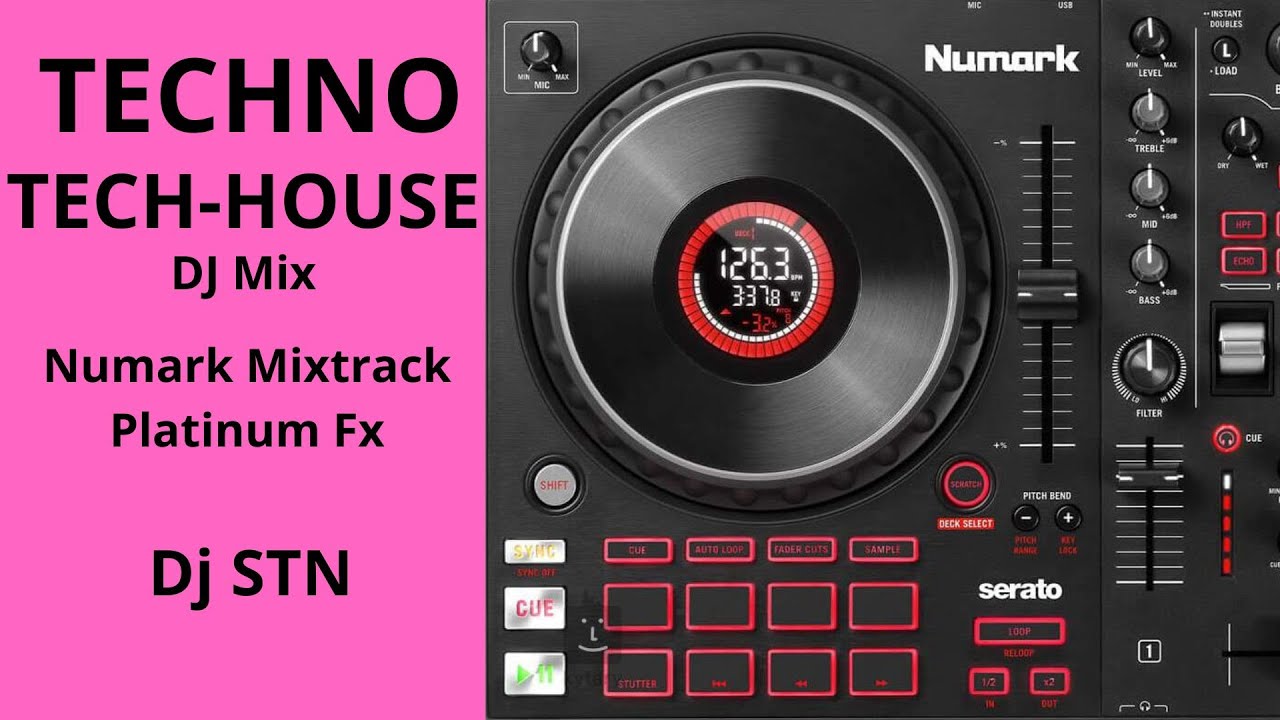 Numark Mixtrack Platinum Fx Techno Mix Stn