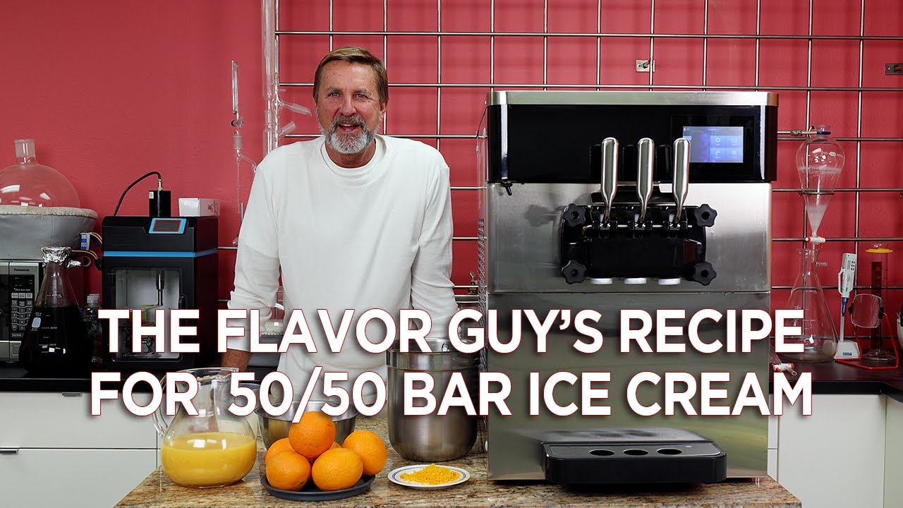 The Flavor Guy tests out a commercial soft serve ice cream machine