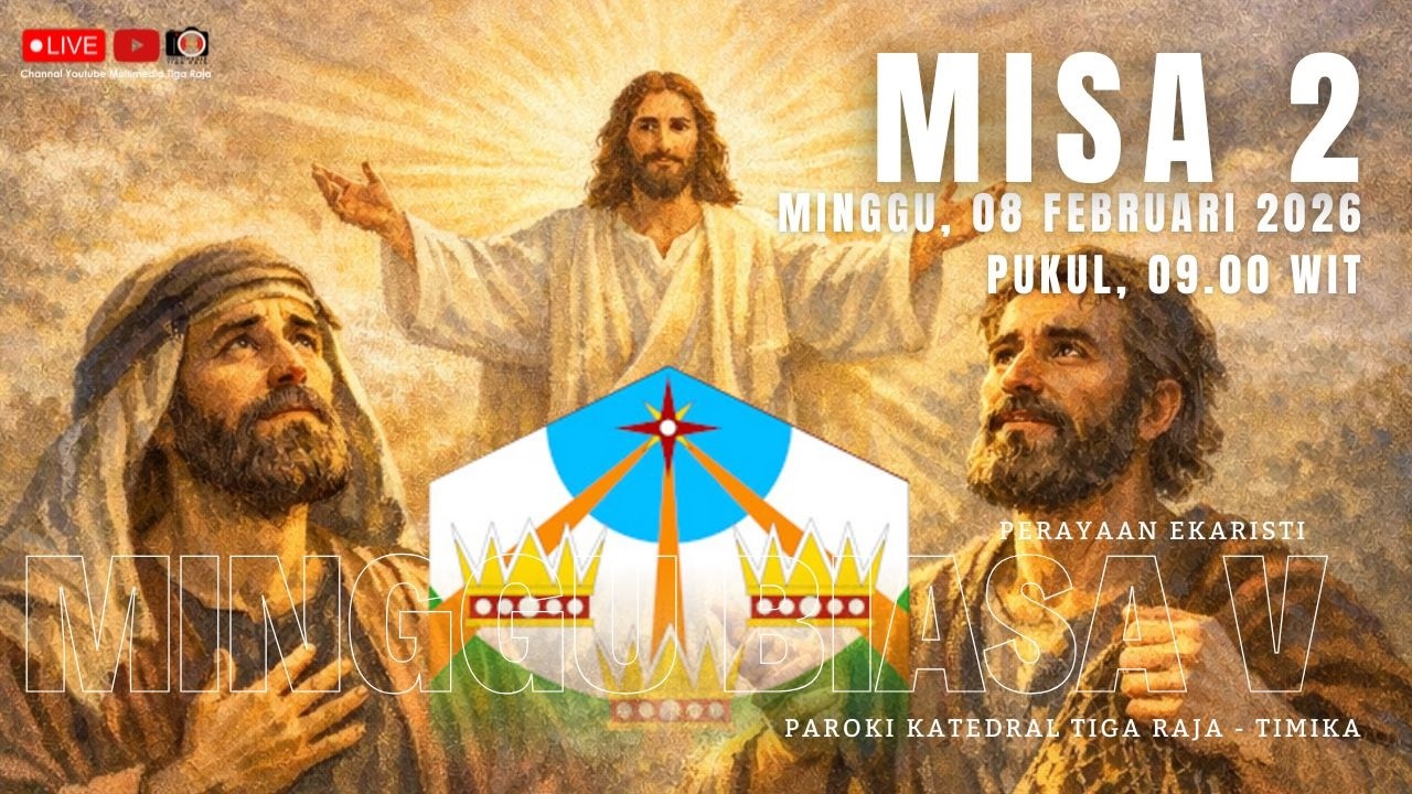 LIVE - MISA II - HARI MINGGU BIASA V ||