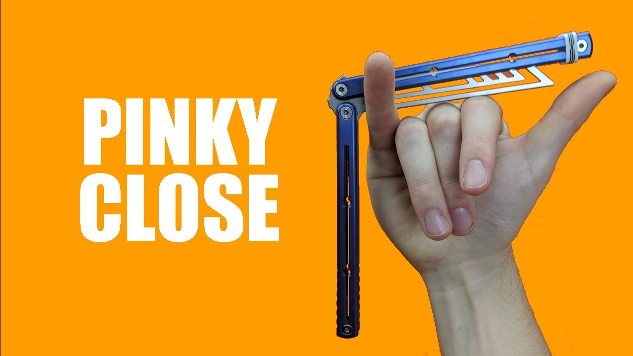 Butterfly Knife Tricks for Beginners #19 (Pinky Close)
