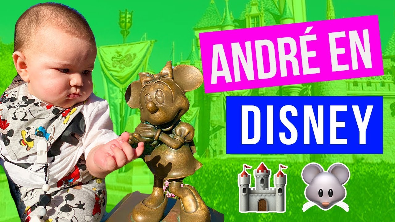 ANDRÉ VISITA DISNEYLAND POR PRIMERA VEZ | KARLA CELIS VLOGS