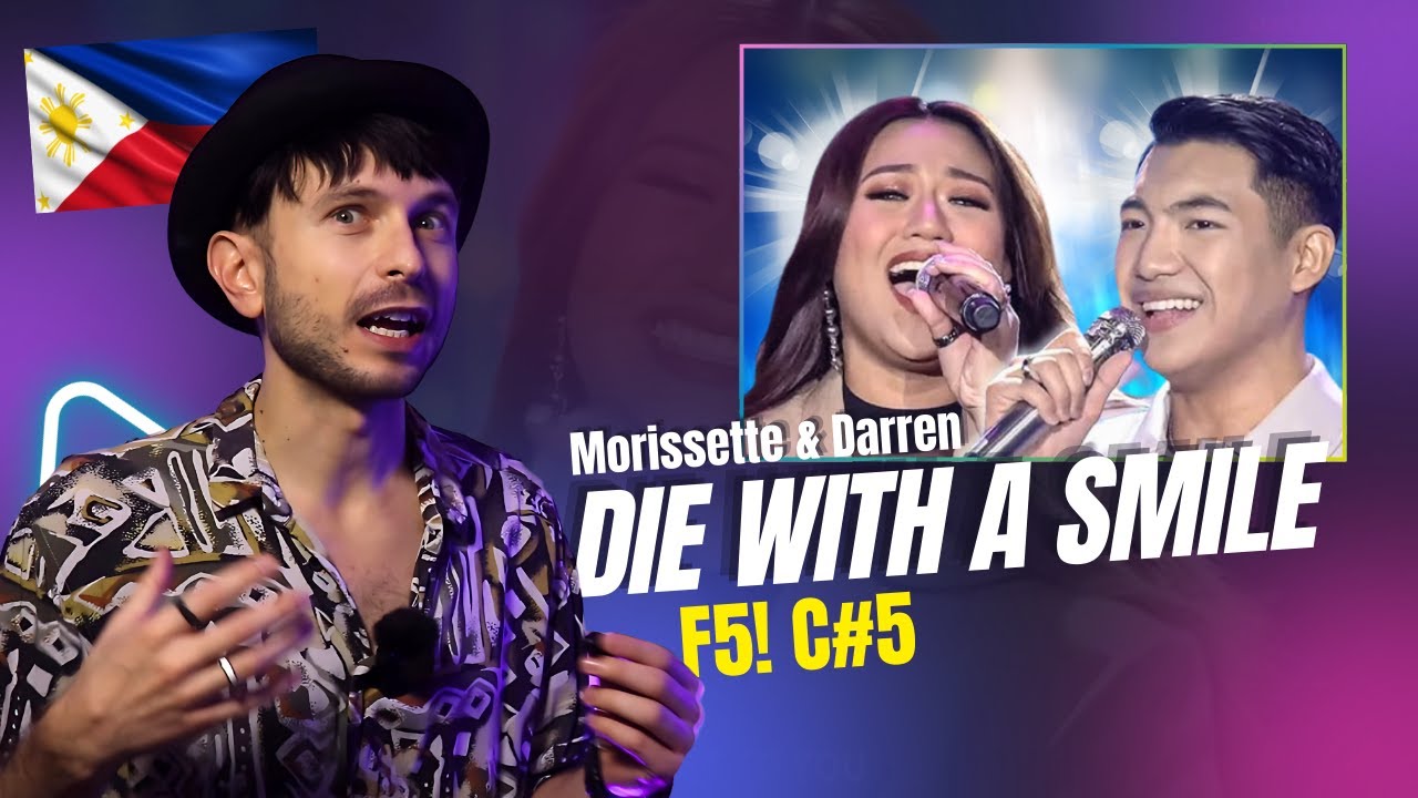 Vocal Coach YAZIK Reacts to Die With a Smile - Morissette Amon & Darren Espanto