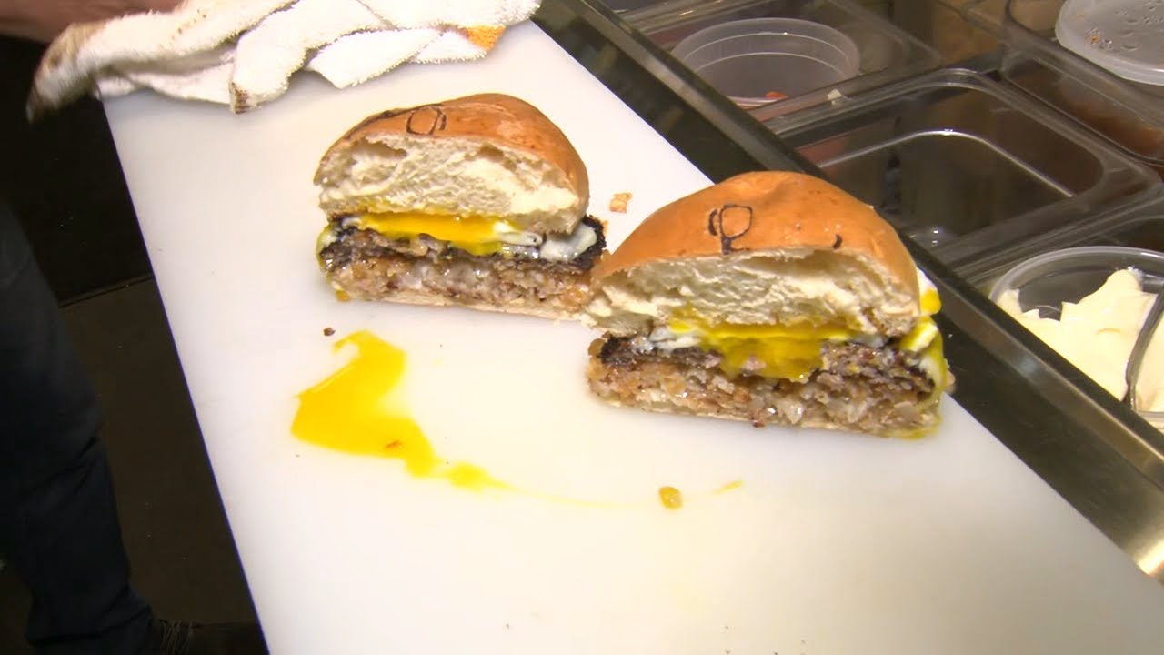 Sam the Cooking Guy made me the PERFECT Breakfast Burger