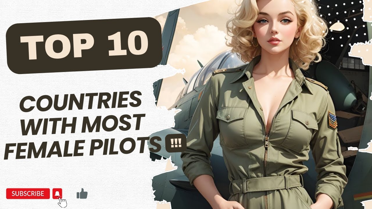 Top 10 Countries with the Most Female Pilots: Breaking Barriers in Aviation!
