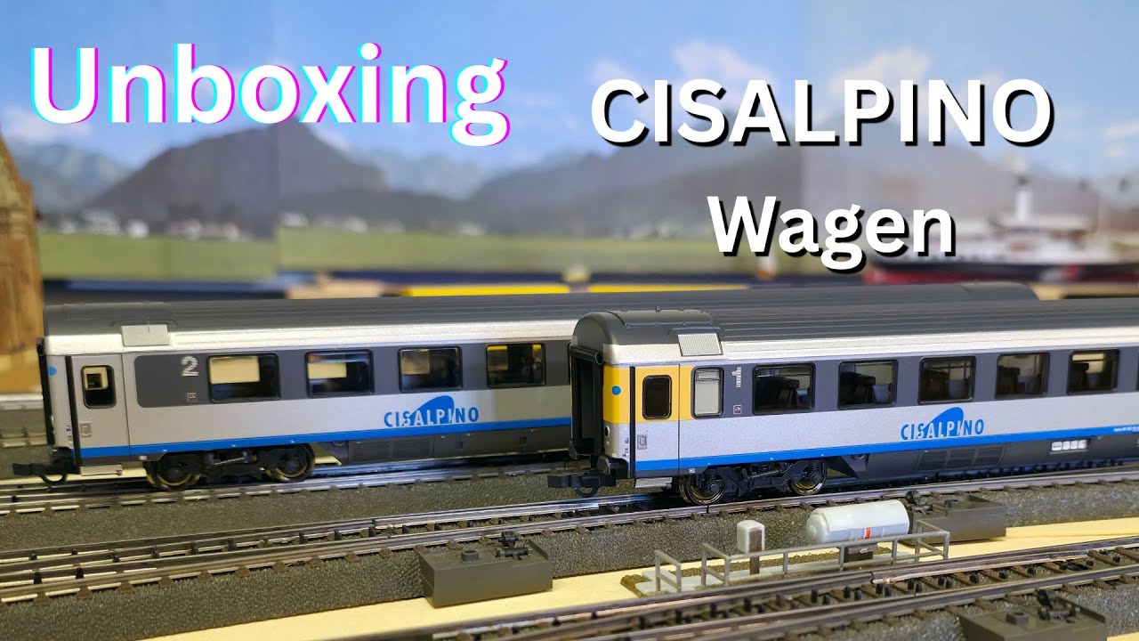 Unboxing Roco CISALPINO Wagensets (6200032/6200033)