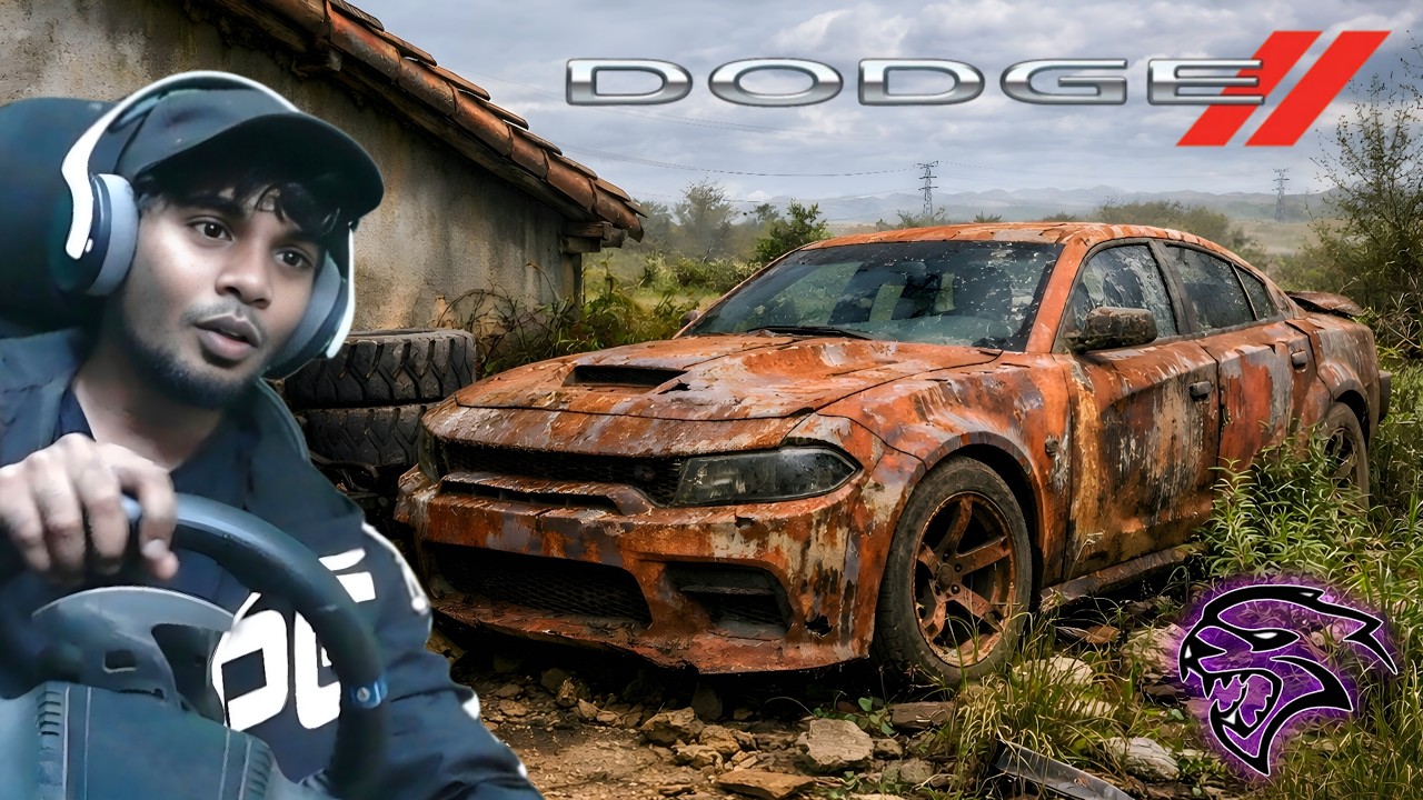 I Restored a Destroyed Dodge Charger Hellcat! 🔥 | Forza Horizon 5