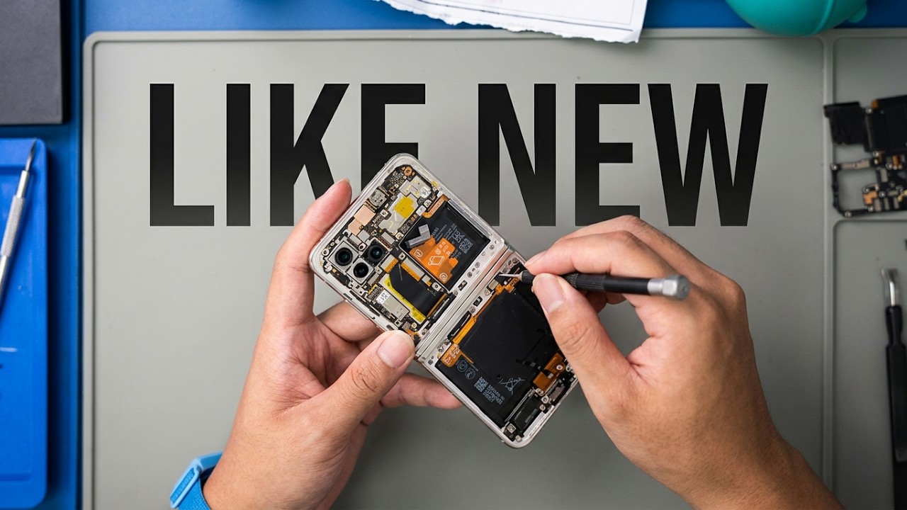 Huawei 50 Pocket folding Screen Replace