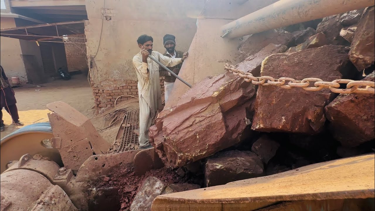 When Mountains Break by Human Hands | Extreme Stone Crushing Hard Work”