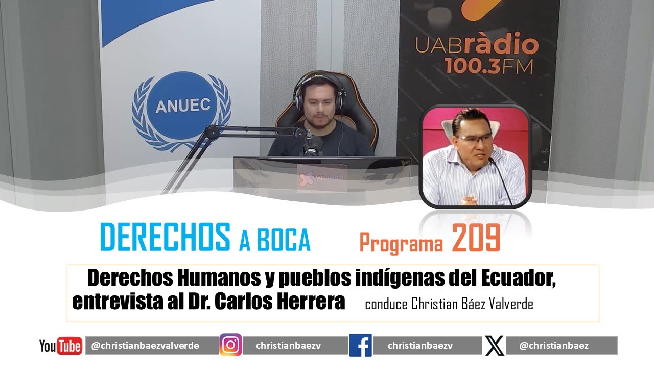 Derechos Humanos y pueblos indígenas del Ecuador
