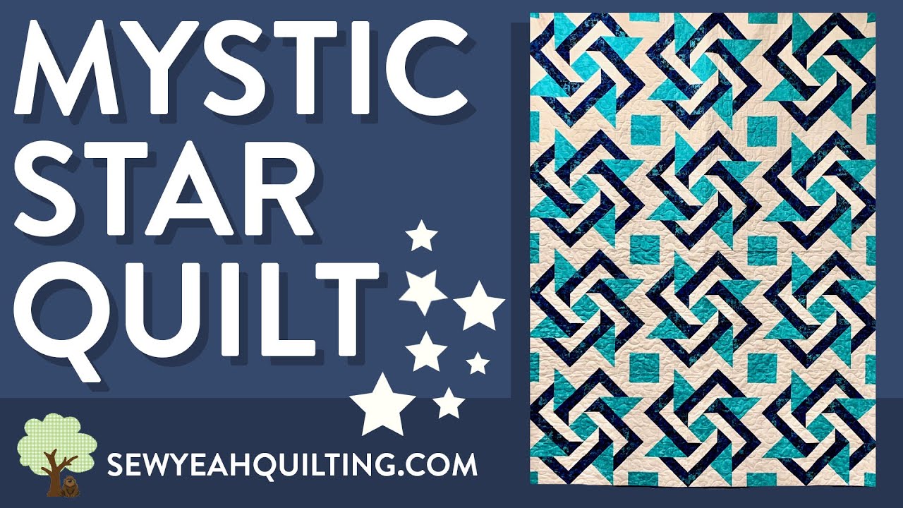 Mystic Star Quilt Tutorial | Sewing Project w/ Free Pattern!