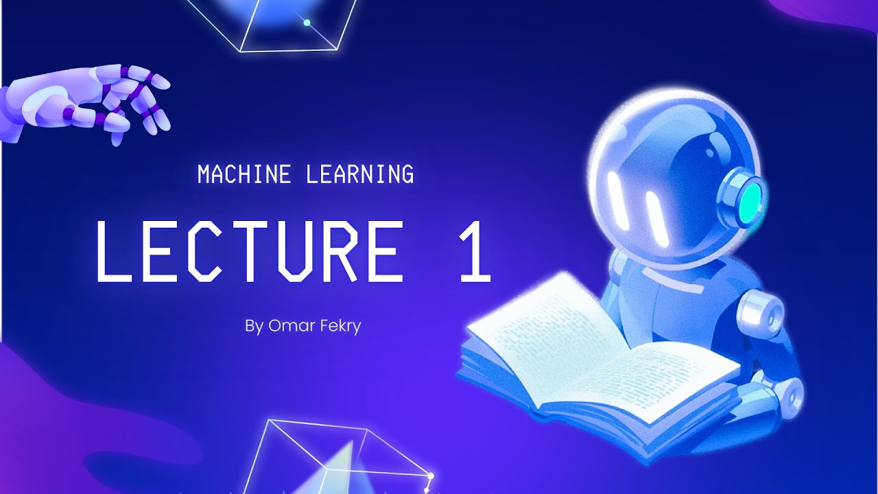Machine learning L1 | تعلم الآلة محاضرة 1