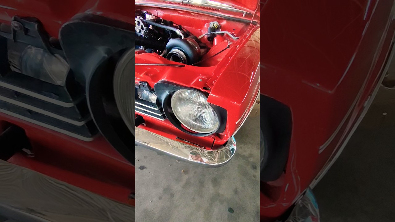 Red Chevette 74 turbo #turbo #chevettedriftturbo #chevette