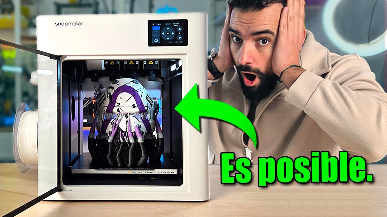 La Impresora 3D que va a Cambiar Tu Forma de Imprimir | Snapmaker U1