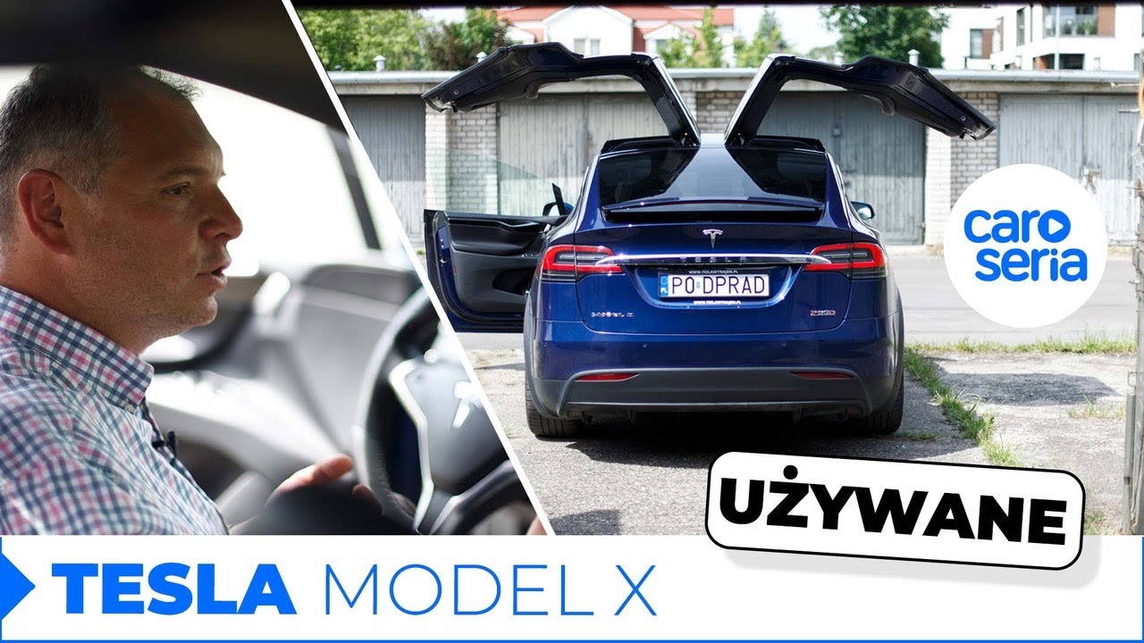 Używana elektryczna Tesla model X, czyli 400 tys. złotych za 6-letnie auto! (TEST PL 4K) | CaroSeria