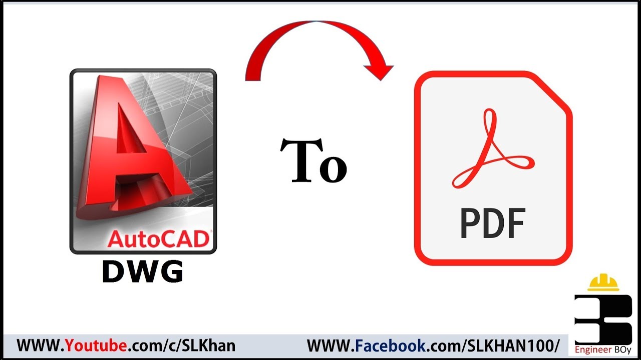 Как преобразовать файл AutoCAD в PDF | Как преобразовать DWG в PDF