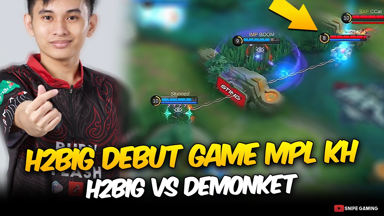 H2BIG DEBUT GAME in MPL CAMBODIA, THE ENDING is CRAZY . . . 🤯