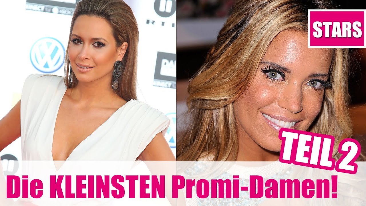 WINZIG: Die KLEINSTEN Promi-Ladys Teil 2! Mit Helene Fischer, Sylvie Meis, Mandy Capristo & Co.