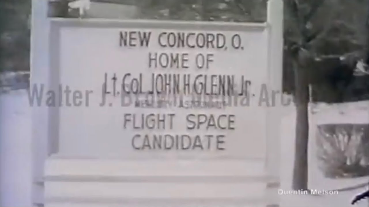 New Concord, Ohio Home of John Glenn, Jr. (January 16, 1962)