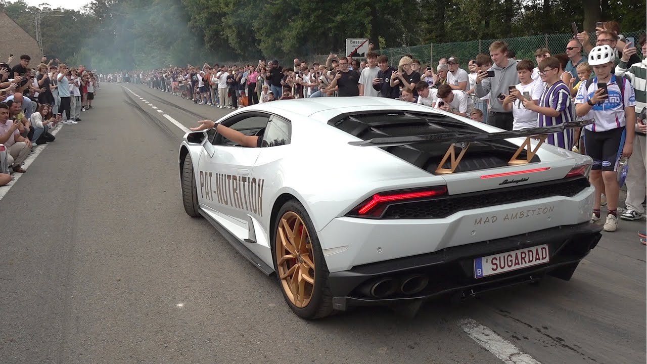 Lamborghini Huracan LP610-4 with Akrapovic exhaust! Revs & Accelerations!