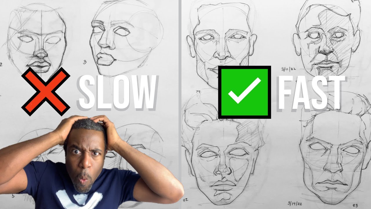 Drawing SLOW Is KILLING Your Progress