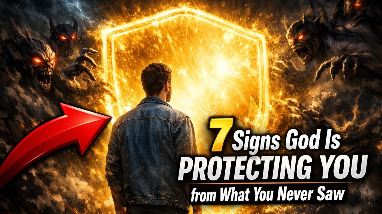 🛡️👀✨ 7 Signs God Is Protecting You from What You Never Saw
