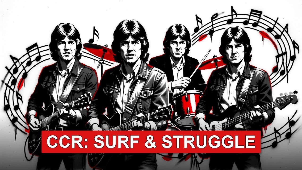 Creedence Clearwater Revival: Удивительные сёрф-рок корни и тяжёлые гастроли