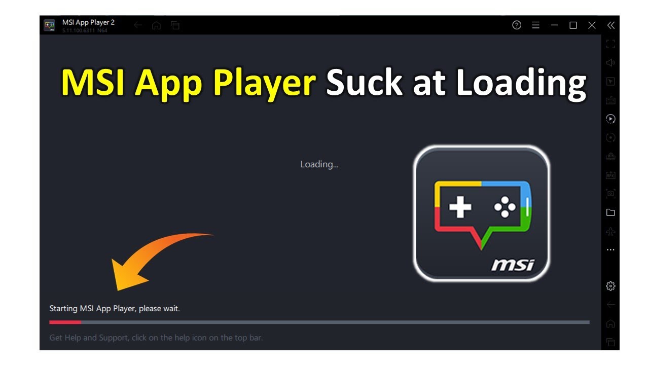 Как исправить зависание MSI App Player на экране загрузки