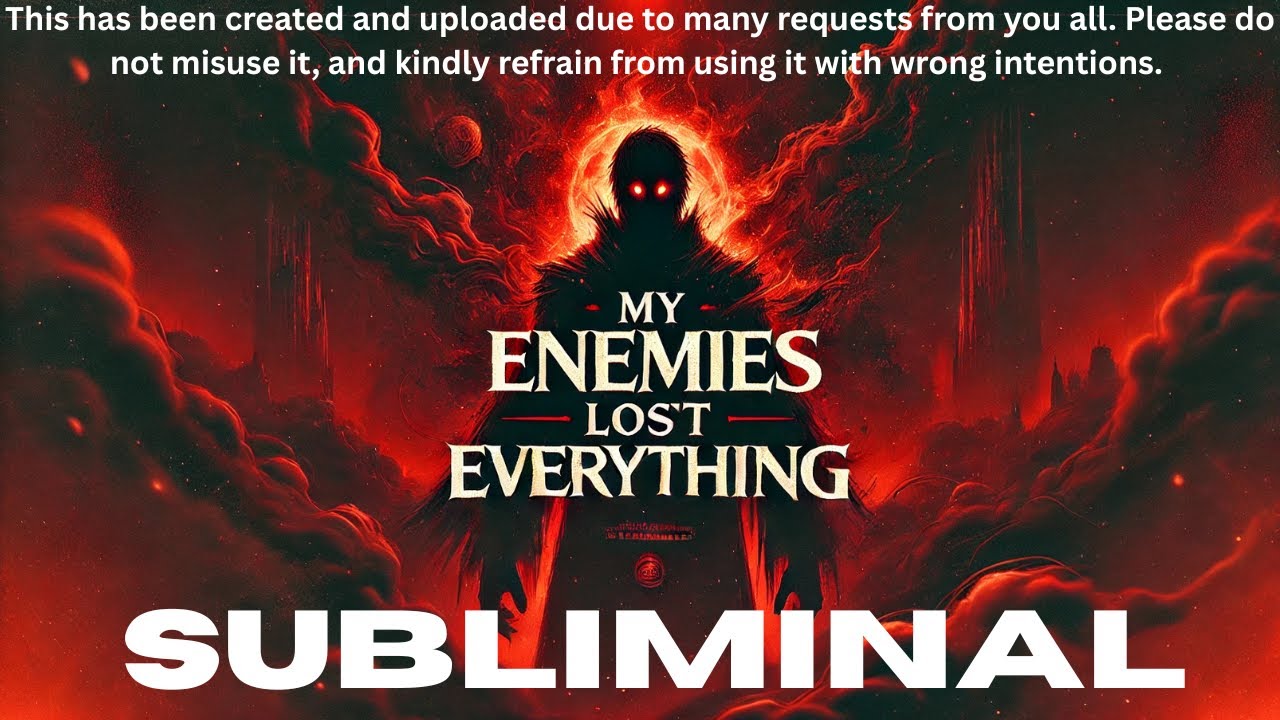 My Enemies Lost Everything | 𝐬𝐮𝐛𝐥𝐢𝐦𝐢𝐧𝐚𝐥 𝐞𝐱𝐩𝐞𝐫𝐢𝐦𝐞𝐧𝐭 [READ DESCRIPTION] 👁️⃤