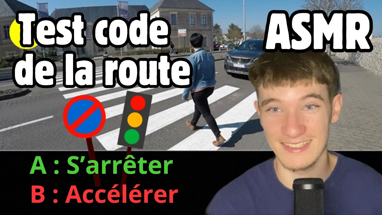 ASMR - Test code de la route🚦