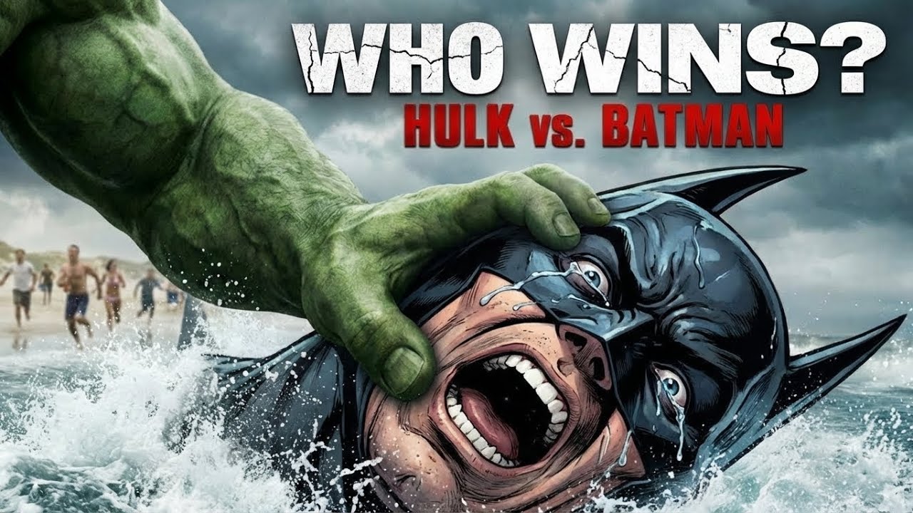 Hulk vs Batman | Strength vs Strategy | Dark Emotional Animated Story