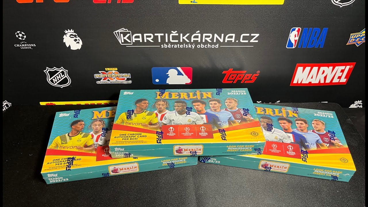 2022-23 Topps Merlin Chrome UEFA Club Competitions Random GB vol.1